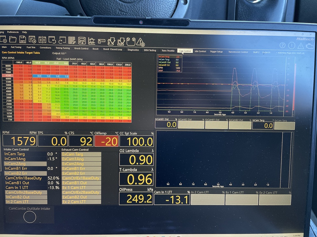 Cam Control Logging