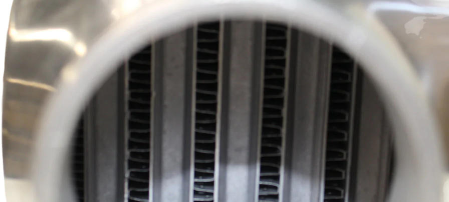 tube and fin intercooler